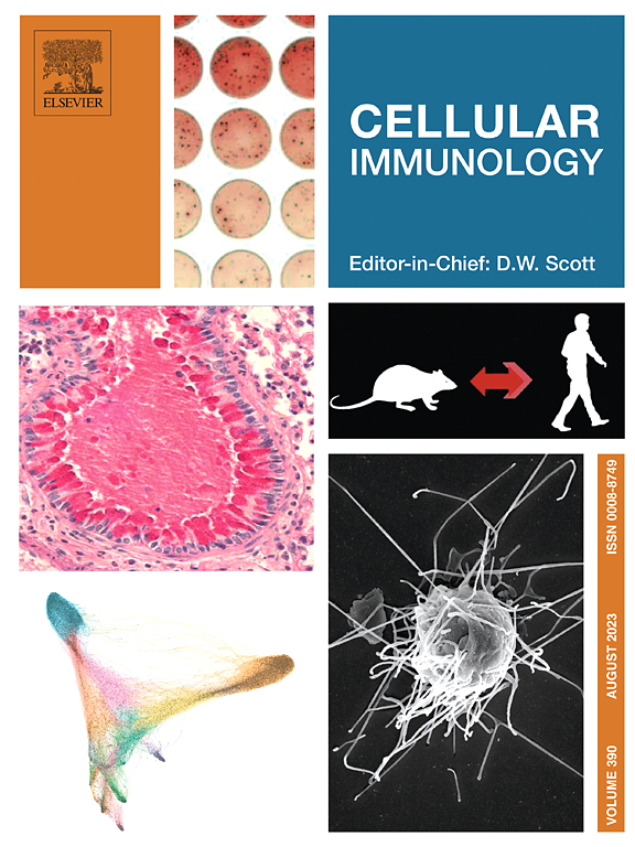 Go to journal home page - Cellular Immunology